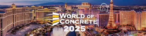 World of Concrete 2025 Las Vegas .